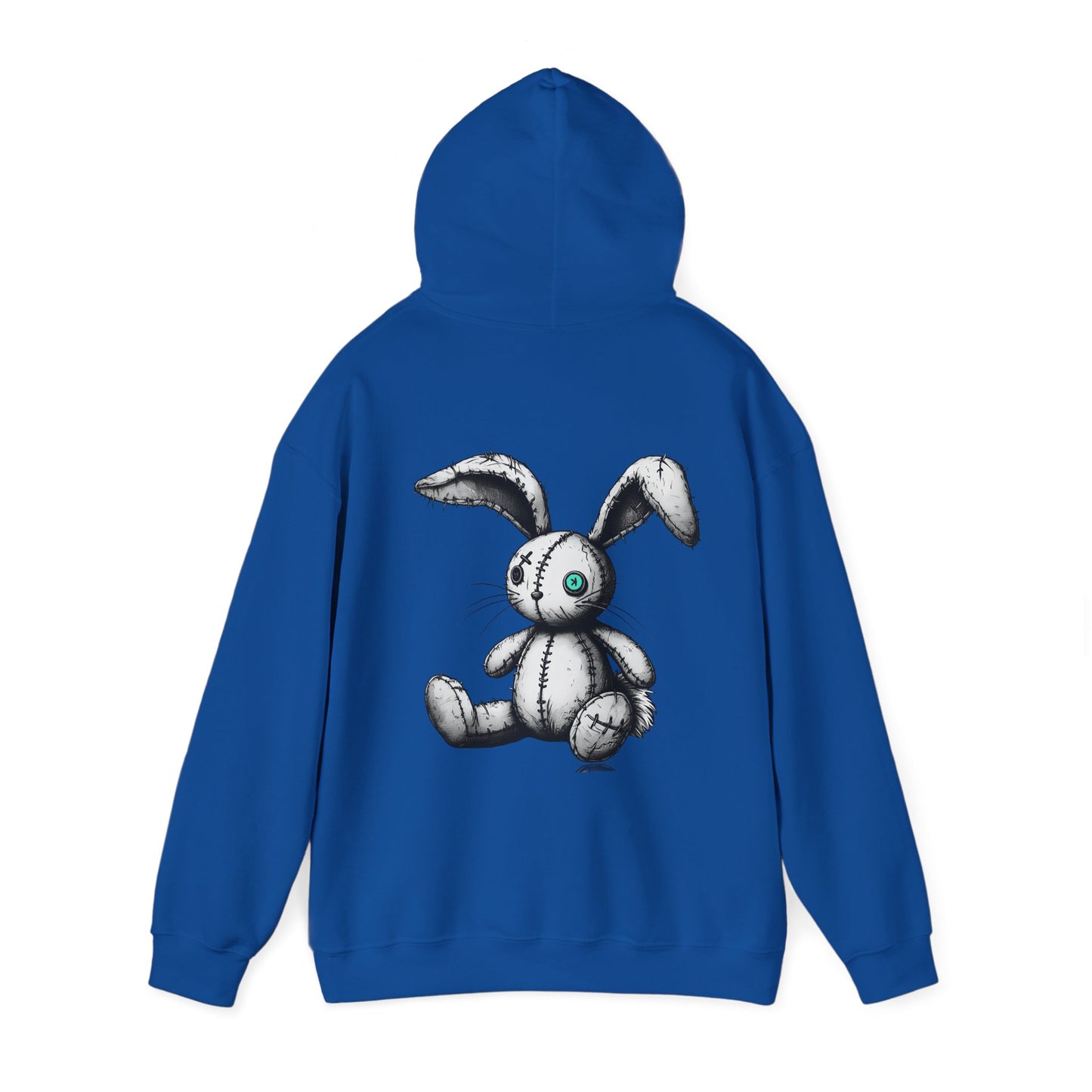Kaspa Vintage Stuffed Bunny - Unisex Heavy Blend Pullover Hoodie