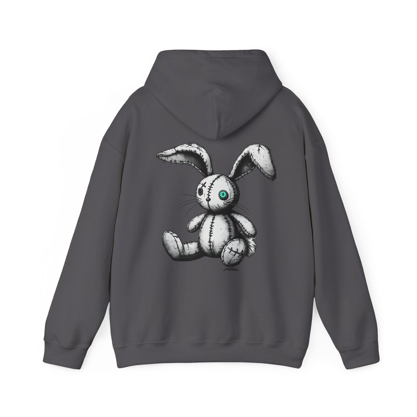 Kaspa Vintage Stuffed Bunny - Unisex Heavy Blend Pullover Hoodie