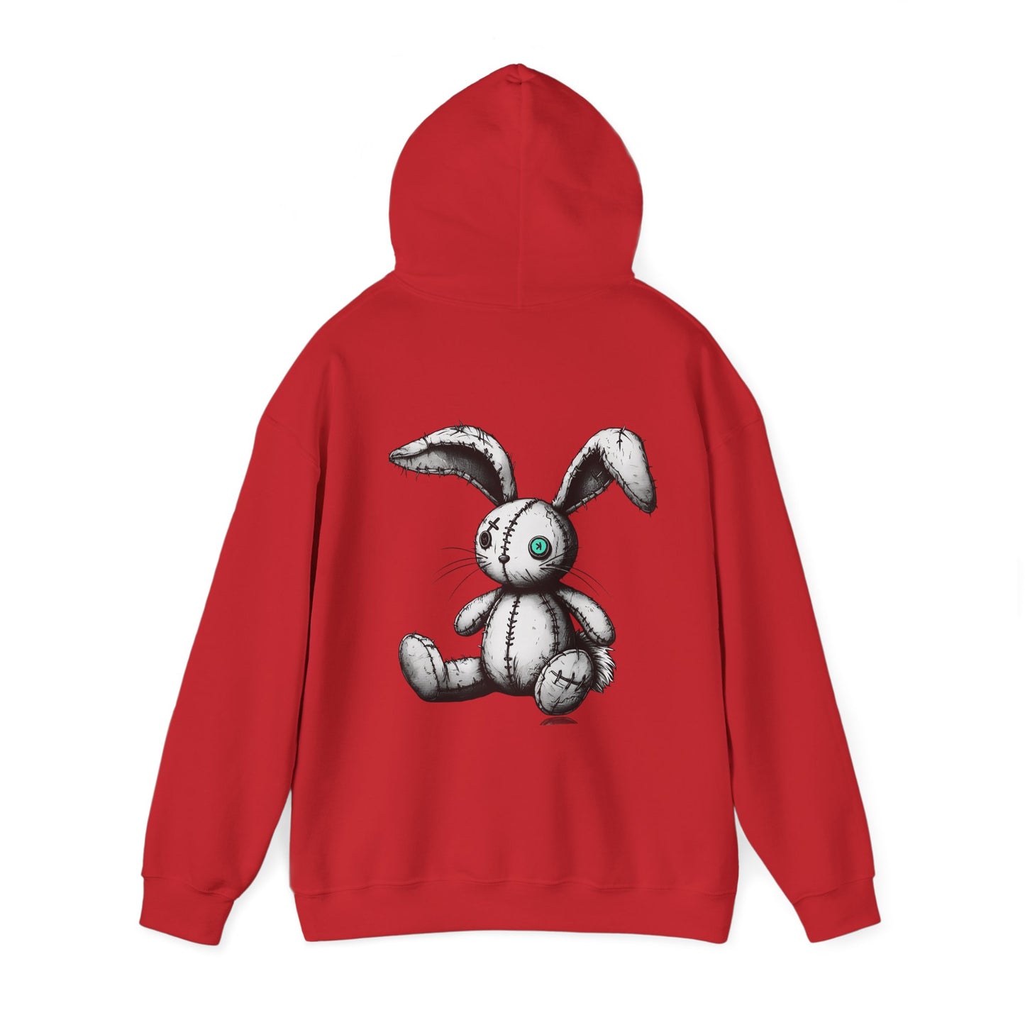 Kaspa Vintage Stuffed Bunny - Unisex Heavy Blend Pullover Hoodie