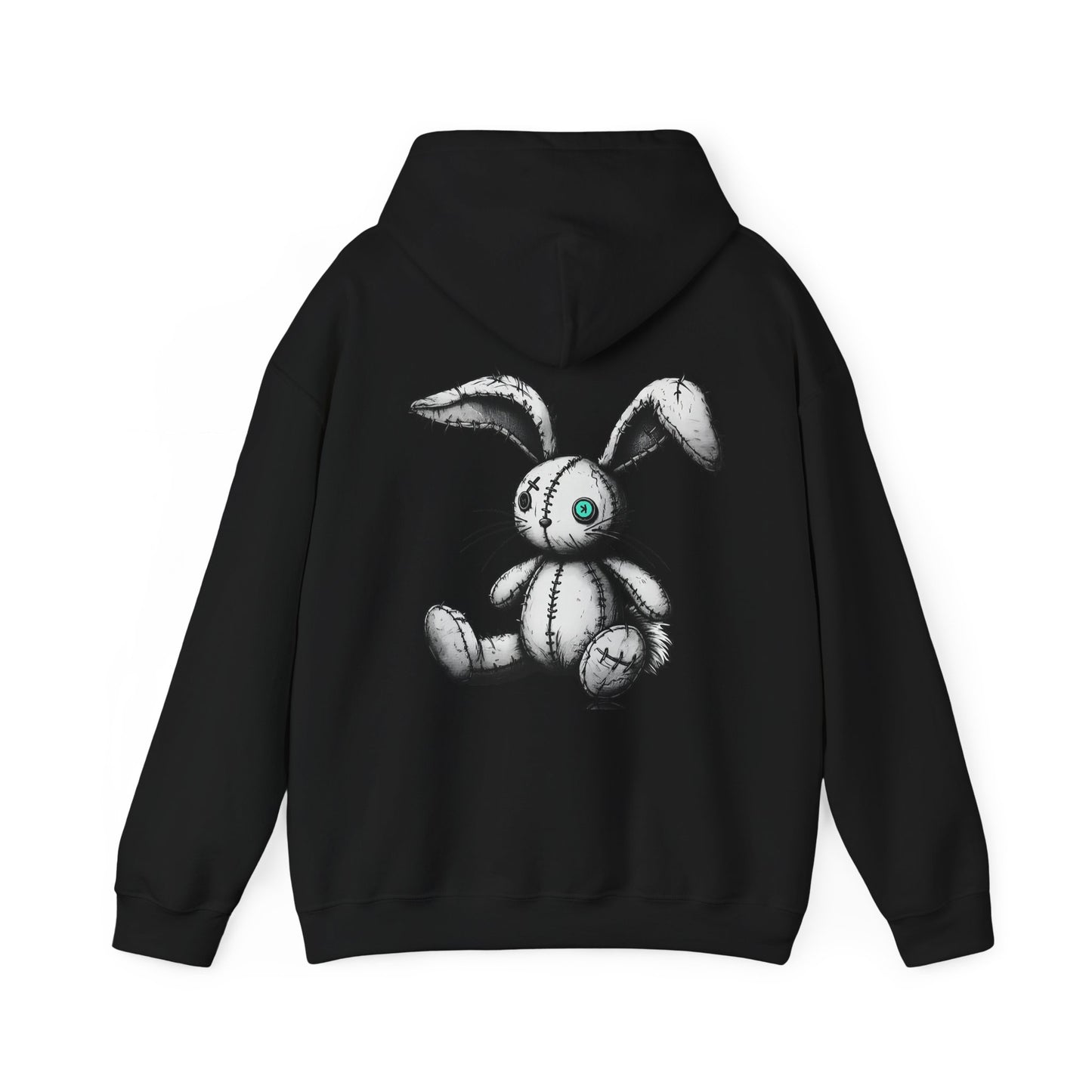 Kaspa Vintage Stuffed Bunny - Unisex Heavy Blend Pullover Hoodie