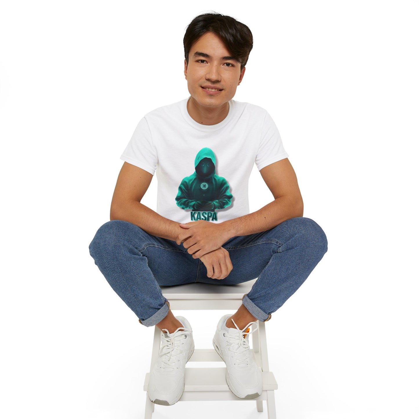 Kaspa Hooded Figure Heavyweight Soft Tee