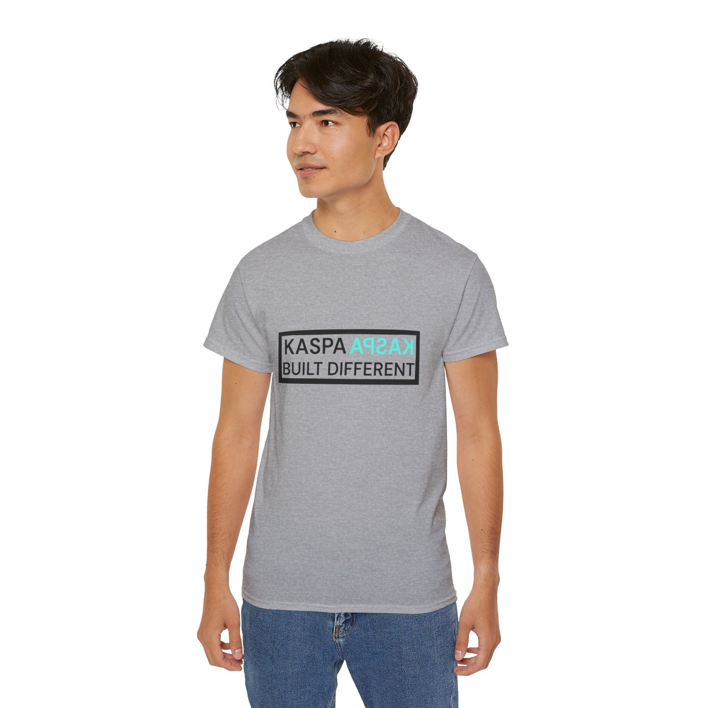 KASPA Built Different Unisex Ultra Cotton Tee - Casual Comfort for Everyday Wear