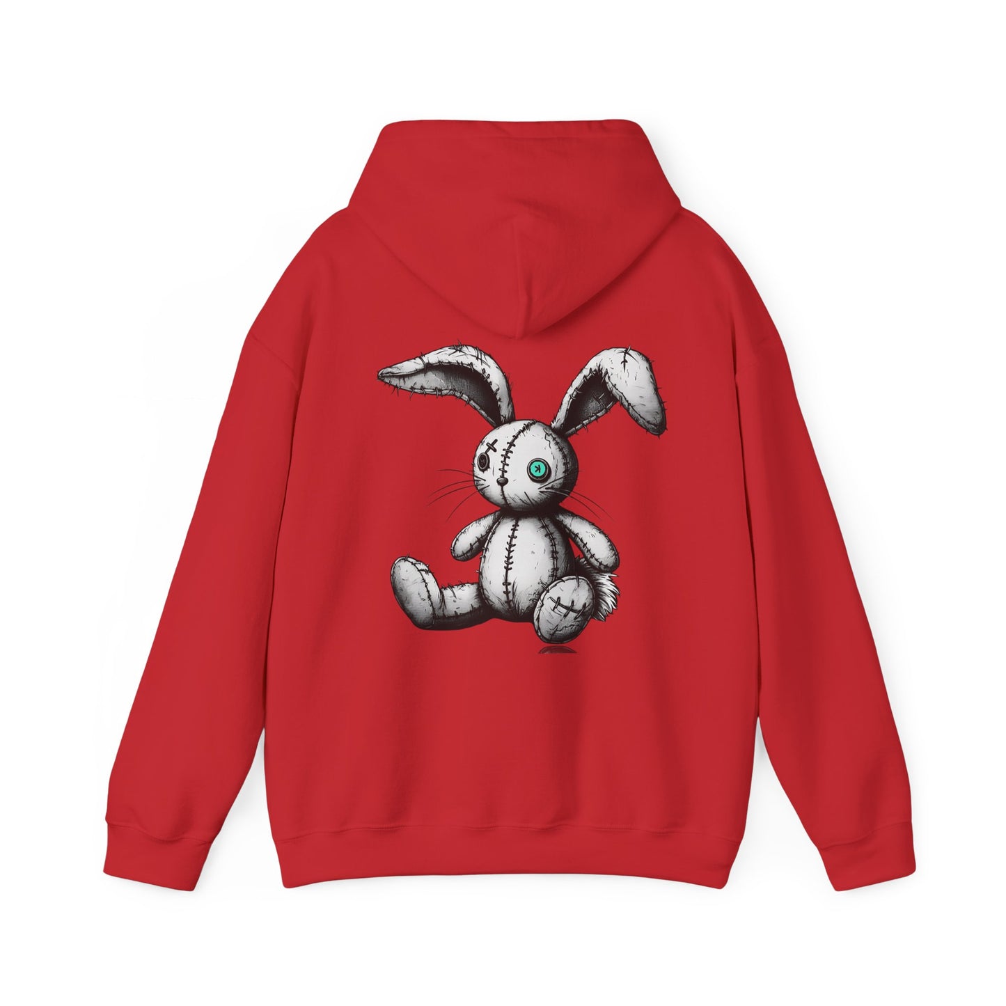 Kaspa Vintage Stuffed Bunny - Unisex Heavy Blend Pullover Hoodie