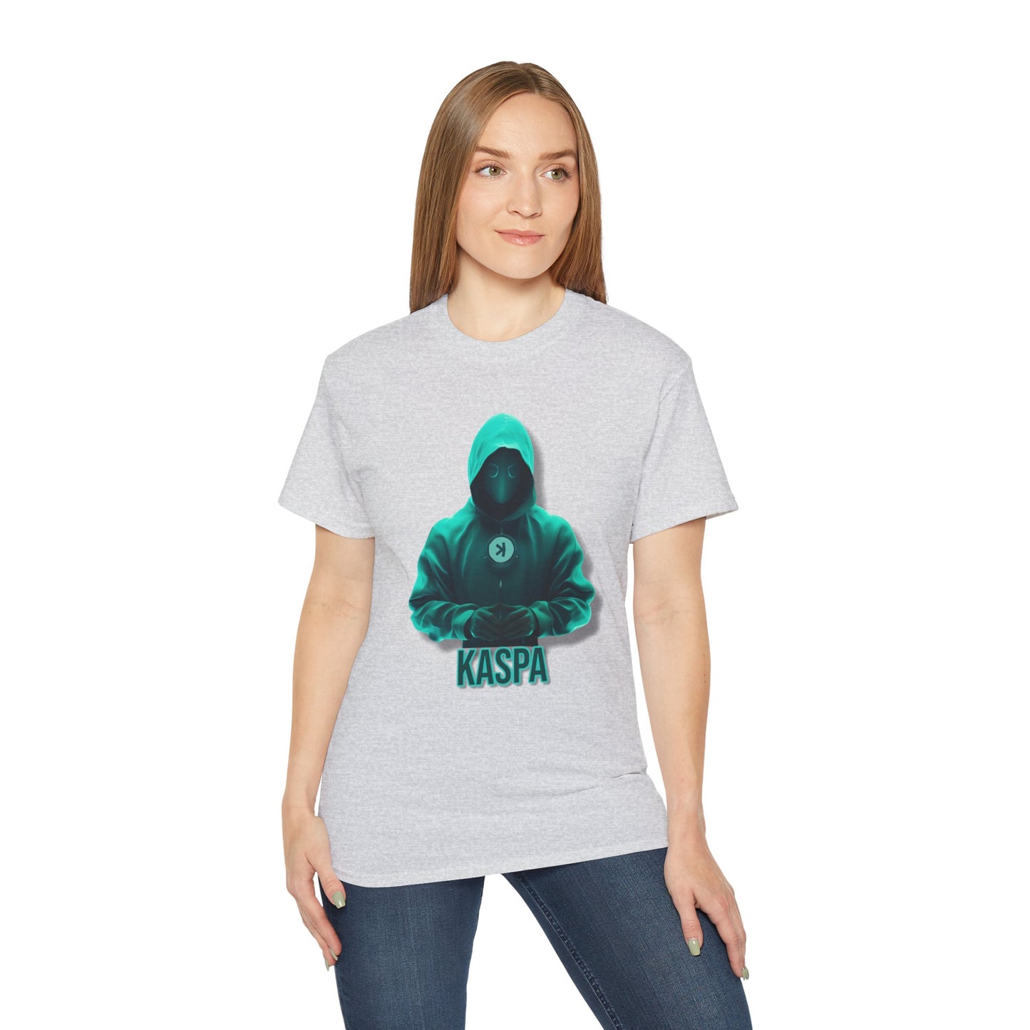 Kaspa Hooded Figure Heavyweight Soft Tee