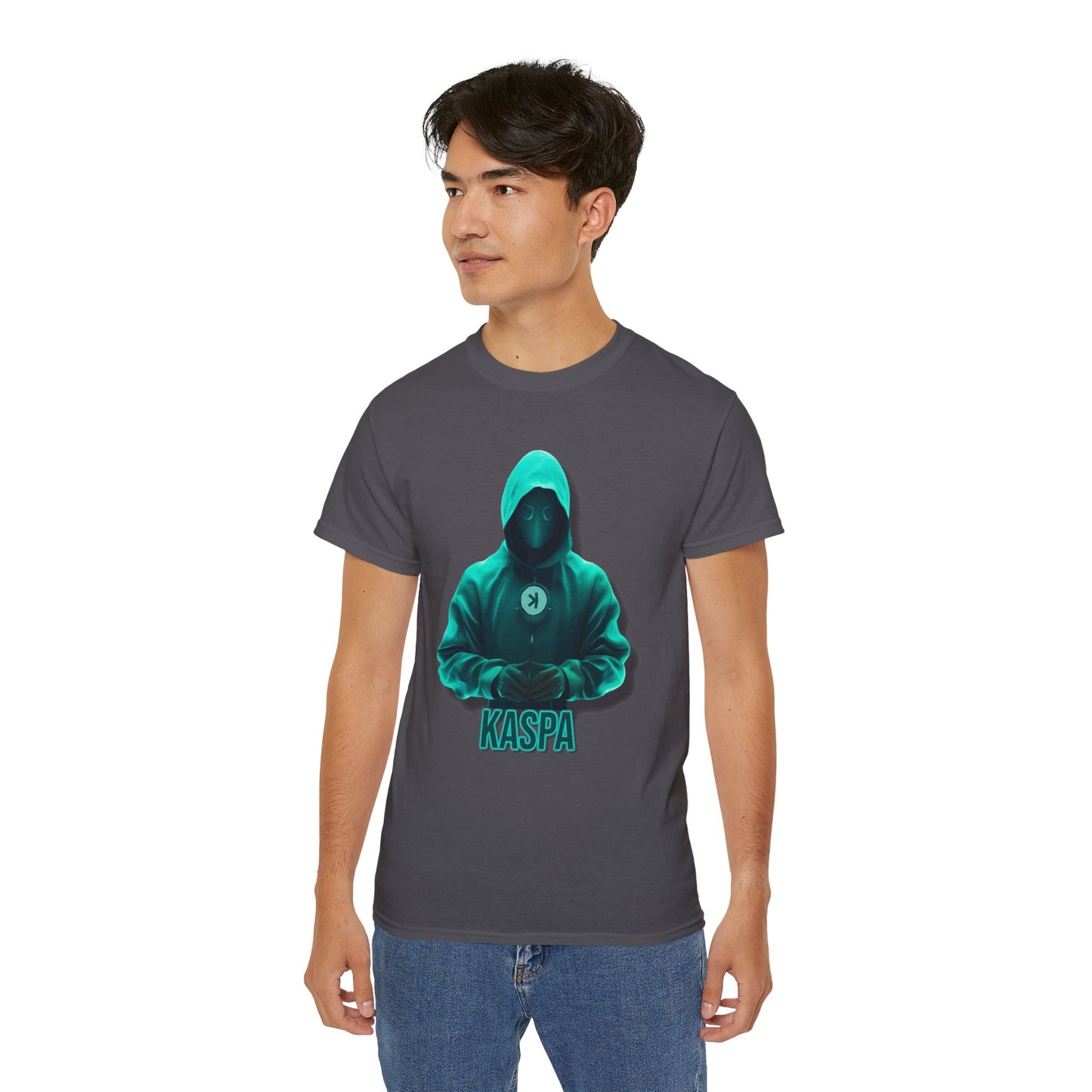 Kaspa Hooded Figure Heavyweight Soft Tee