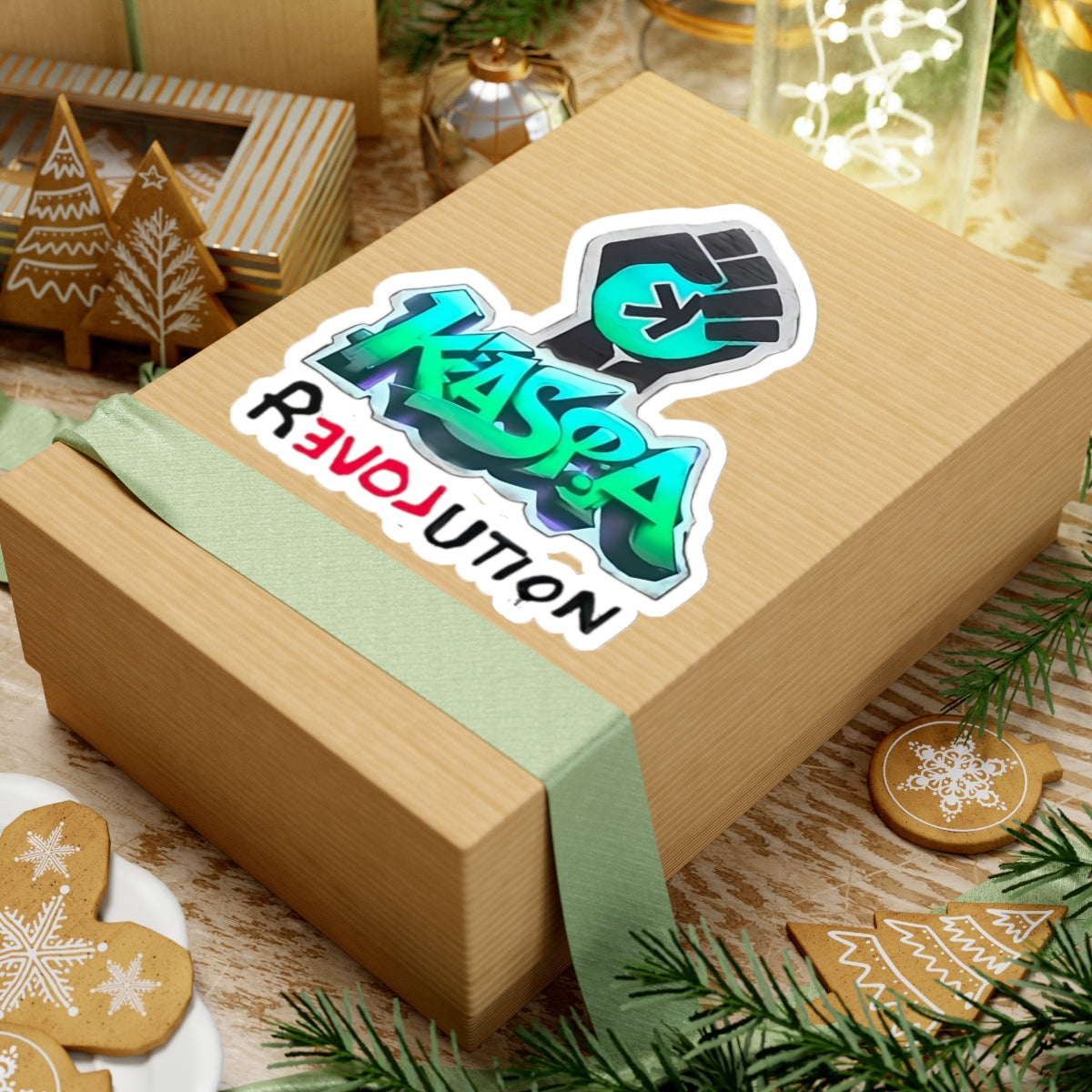 Kaspa Revolution Sticker