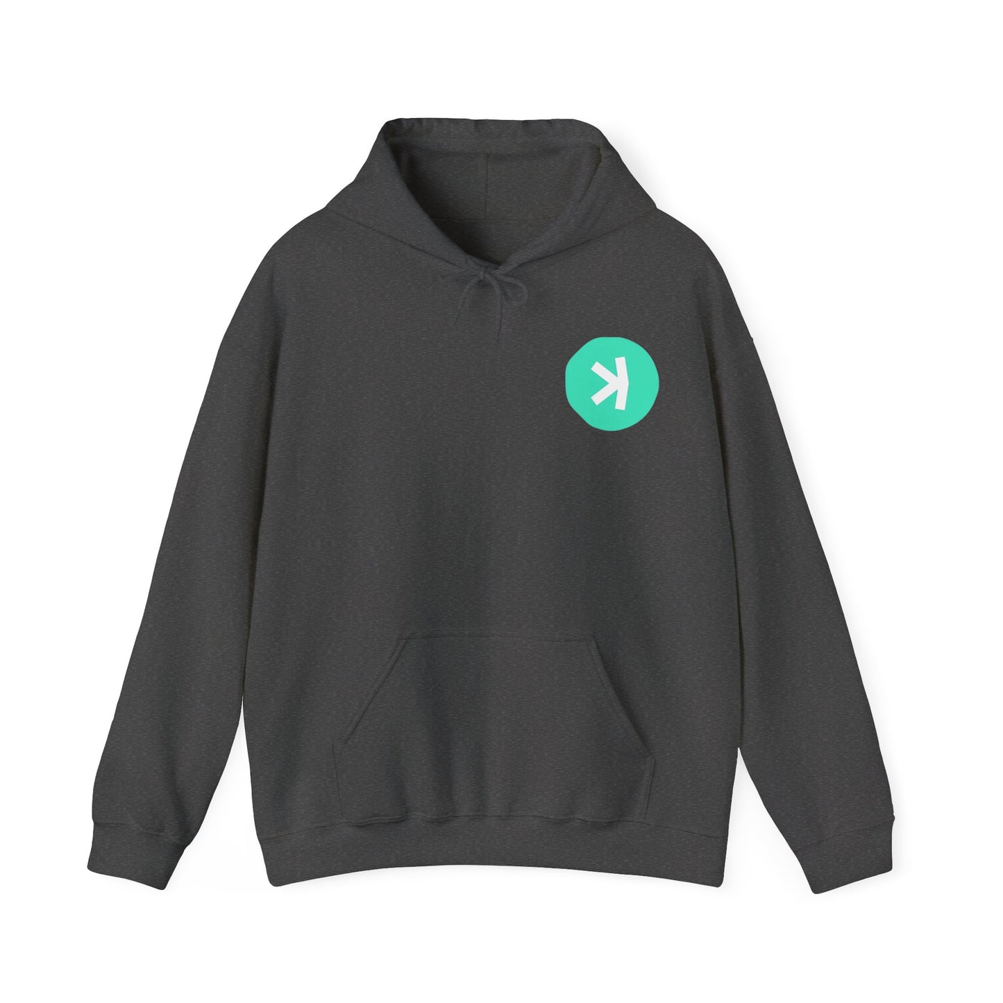 Kaspa logo - Unisex Heavy Blend Pullover Hoodie