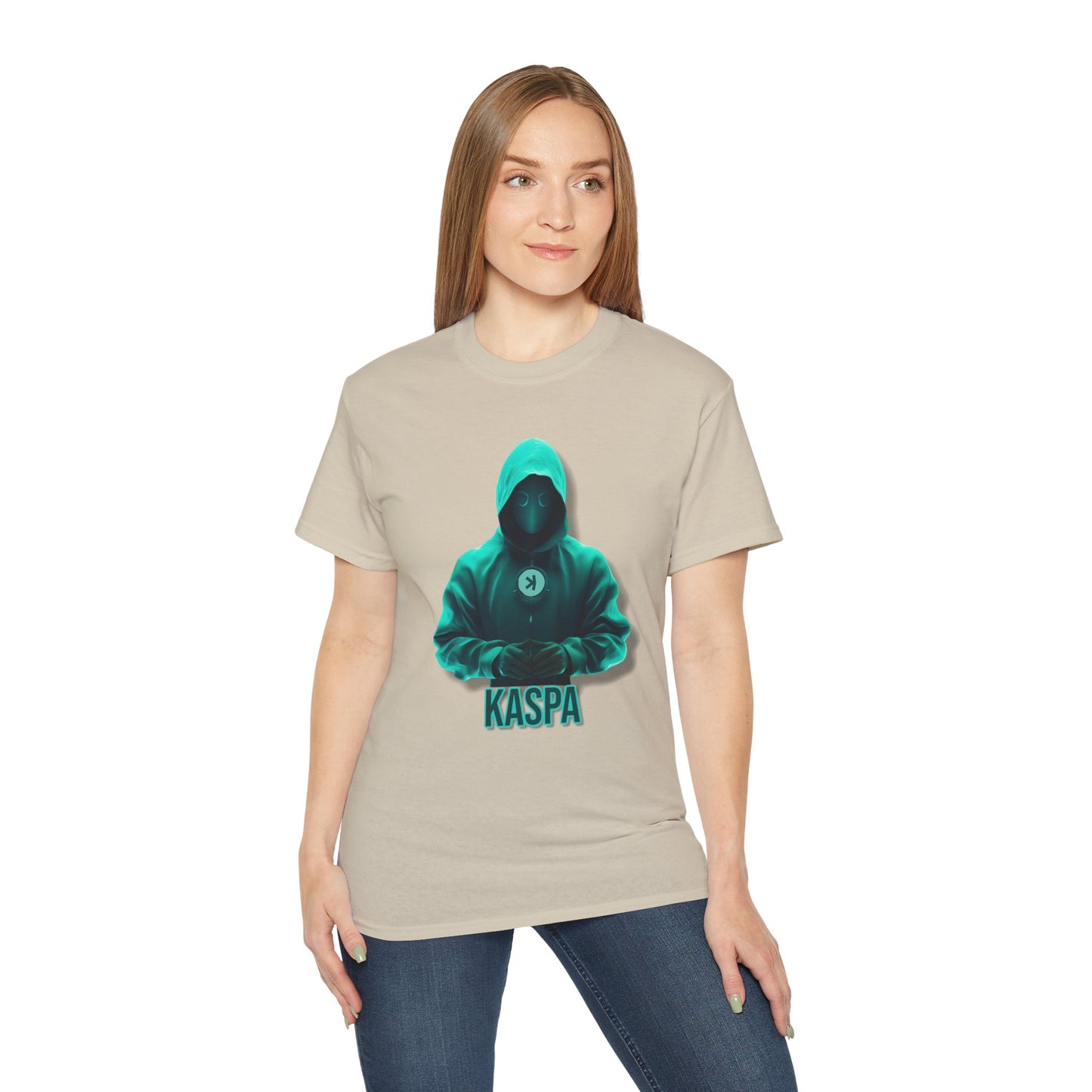 Kaspa Hooded Figure Heavyweight Soft Tee