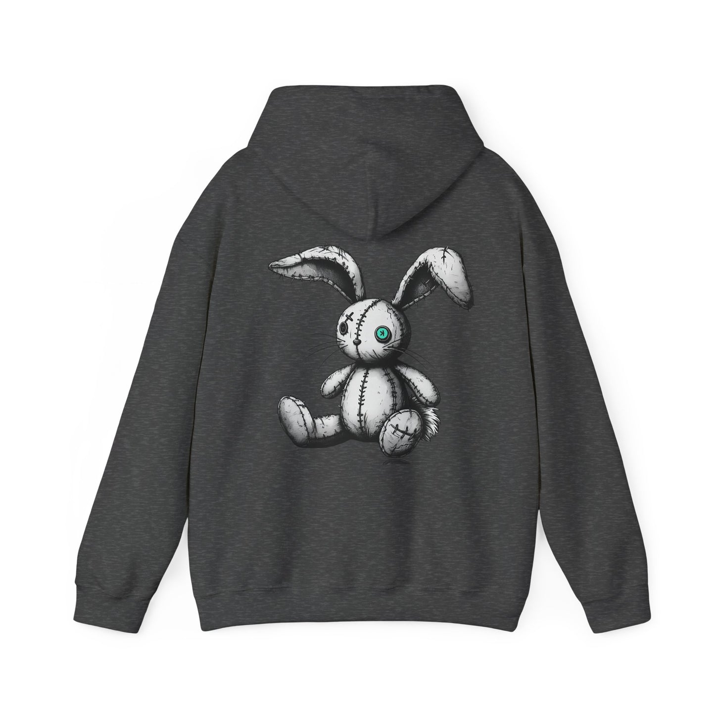 Kaspa Vintage Stuffed Bunny - Unisex Heavy Blend Pullover Hoodie