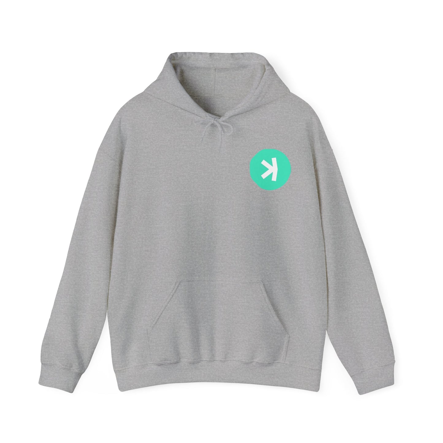 Kaspa logo - Unisex Heavy Blend Pullover Hoodie