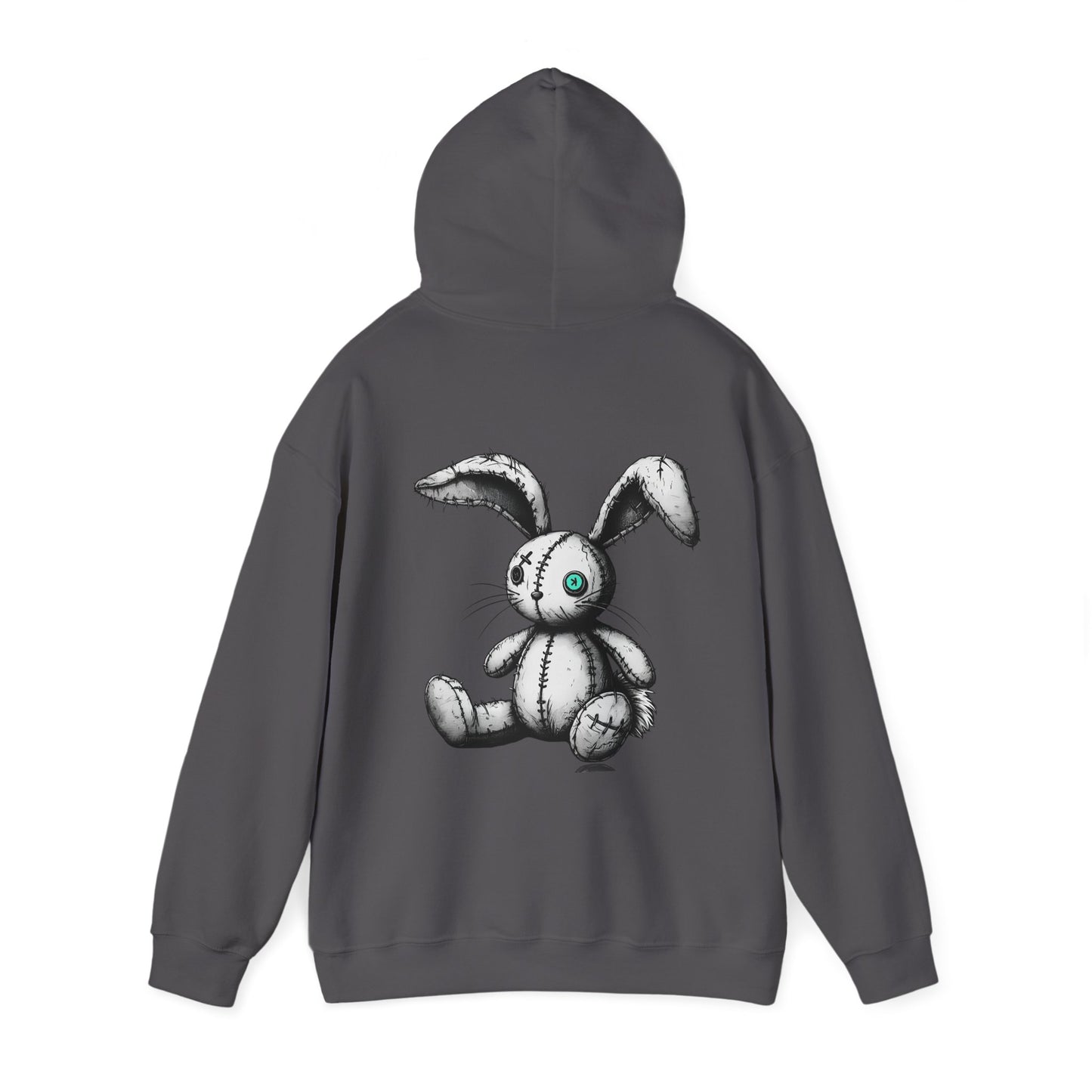 Kaspa Vintage Stuffed Bunny - Unisex Heavy Blend Pullover Hoodie