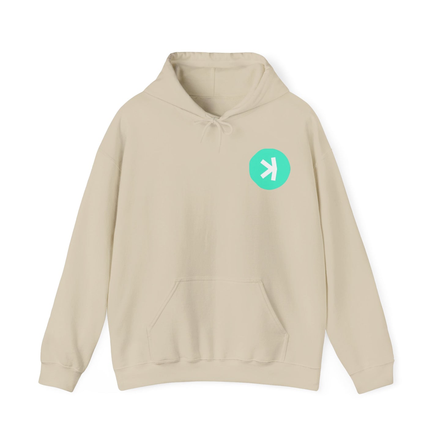 Kaspa logo - Unisex Heavy Blend Pullover Hoodie