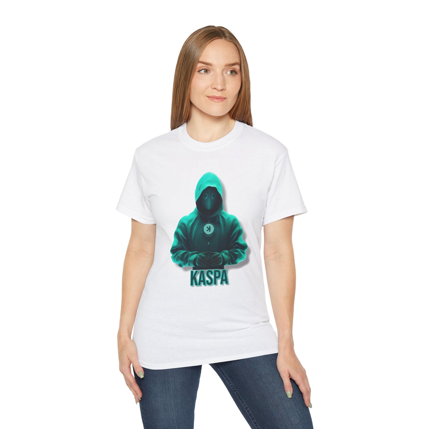 Kaspa Hooded Figure Heavyweight Soft Tee