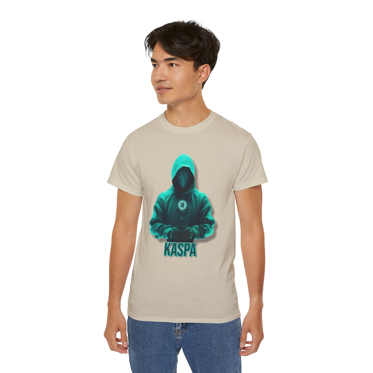 Kaspa Hooded Figure Heavyweight Soft Tee