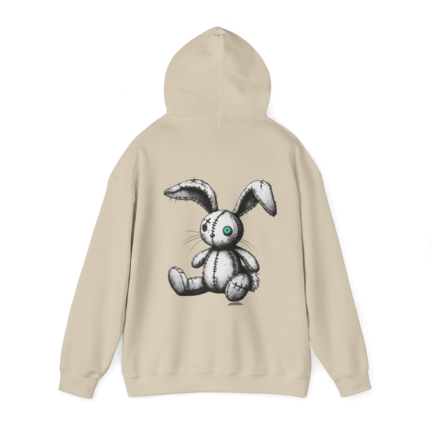 Kaspa Vintage Stuffed Bunny - Unisex Heavy Blend Pullover Hoodie