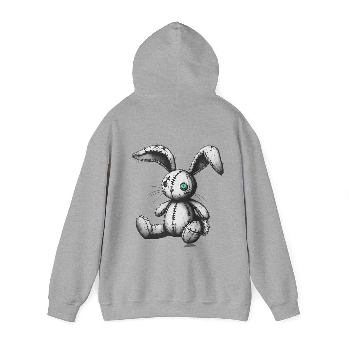 Kaspa Vintage Stuffed Bunny - Unisex Heavy Blend Pullover Hoodie