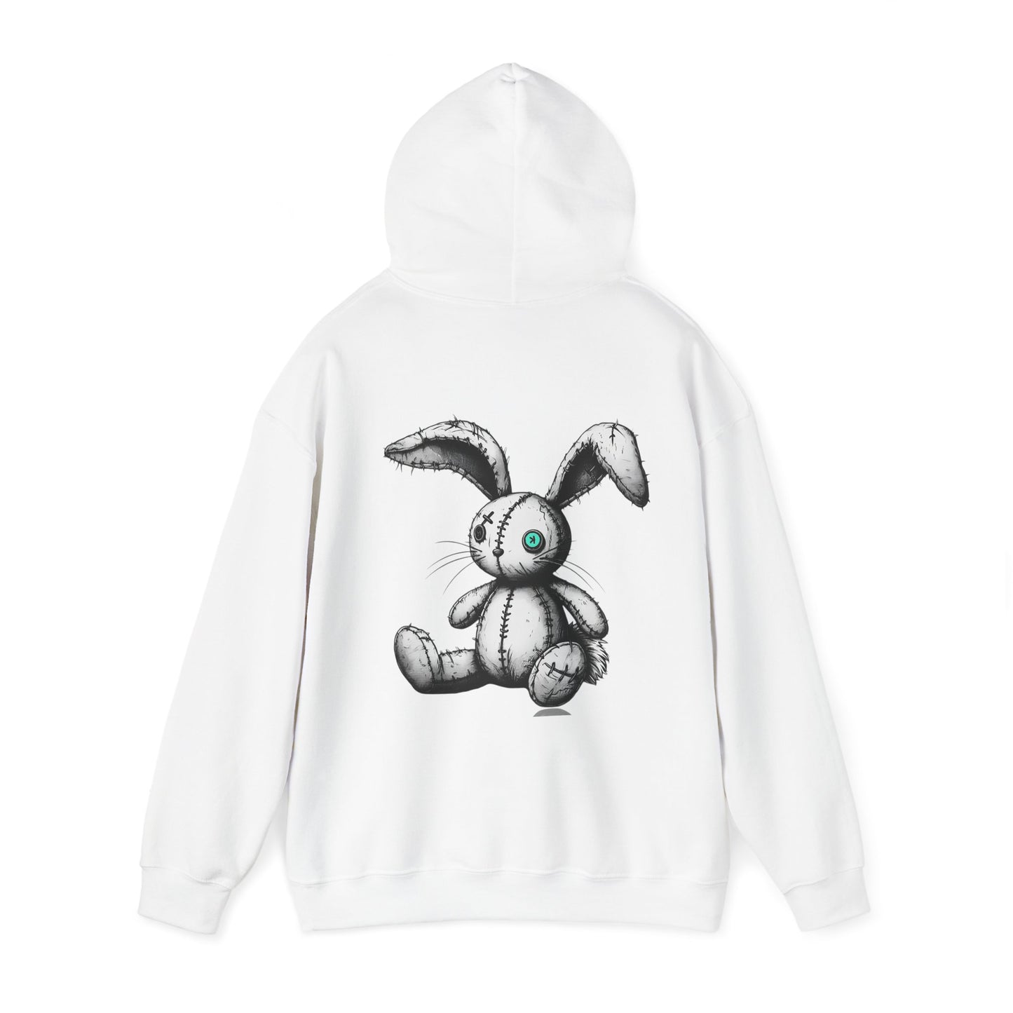Kaspa Vintage Stuffed Bunny - Unisex Heavy Blend Pullover Hoodie
