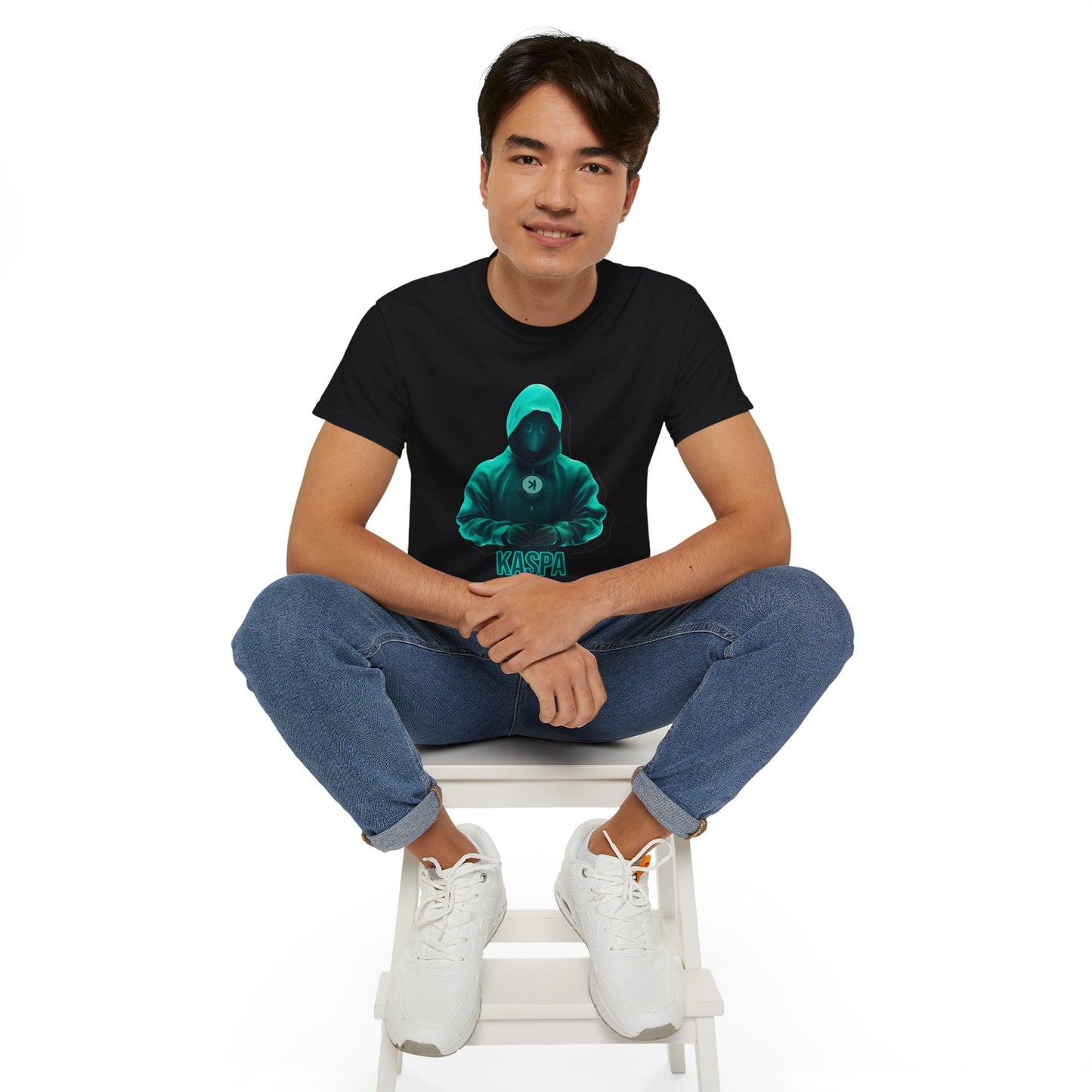 Kaspa Hooded Figure Heavyweight Soft Tee