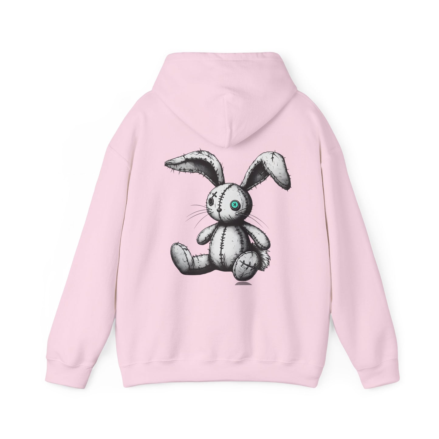 Kaspa Vintage Stuffed Bunny - Unisex Heavy Blend Pullover Hoodie