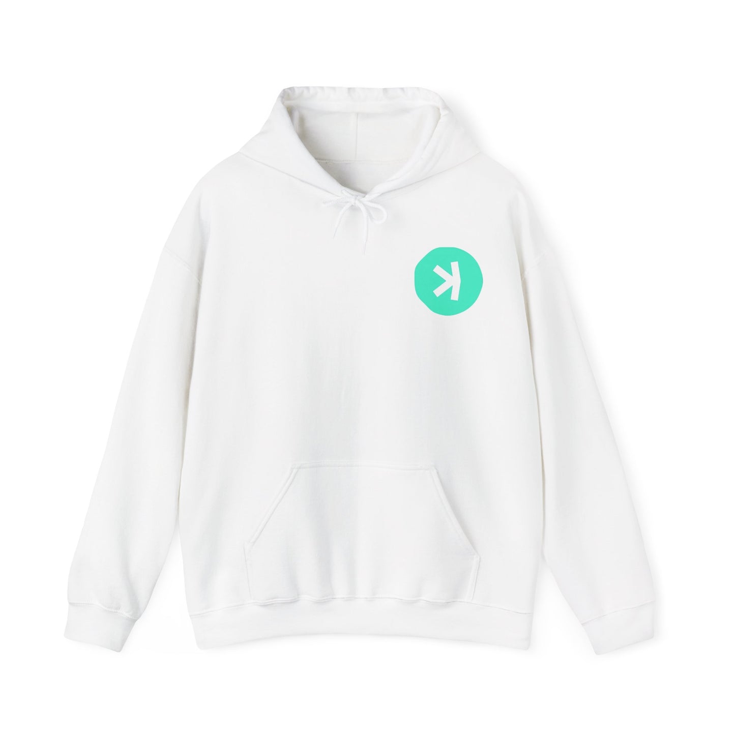 Kaspa logo - Unisex Heavy Blend Pullover Hoodie