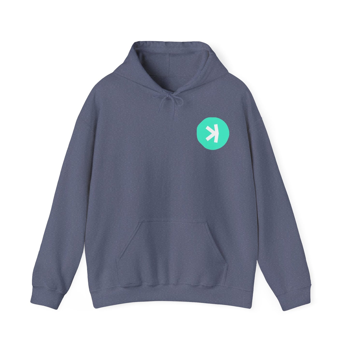 Kaspa logo - Unisex Heavy Blend Pullover Hoodie