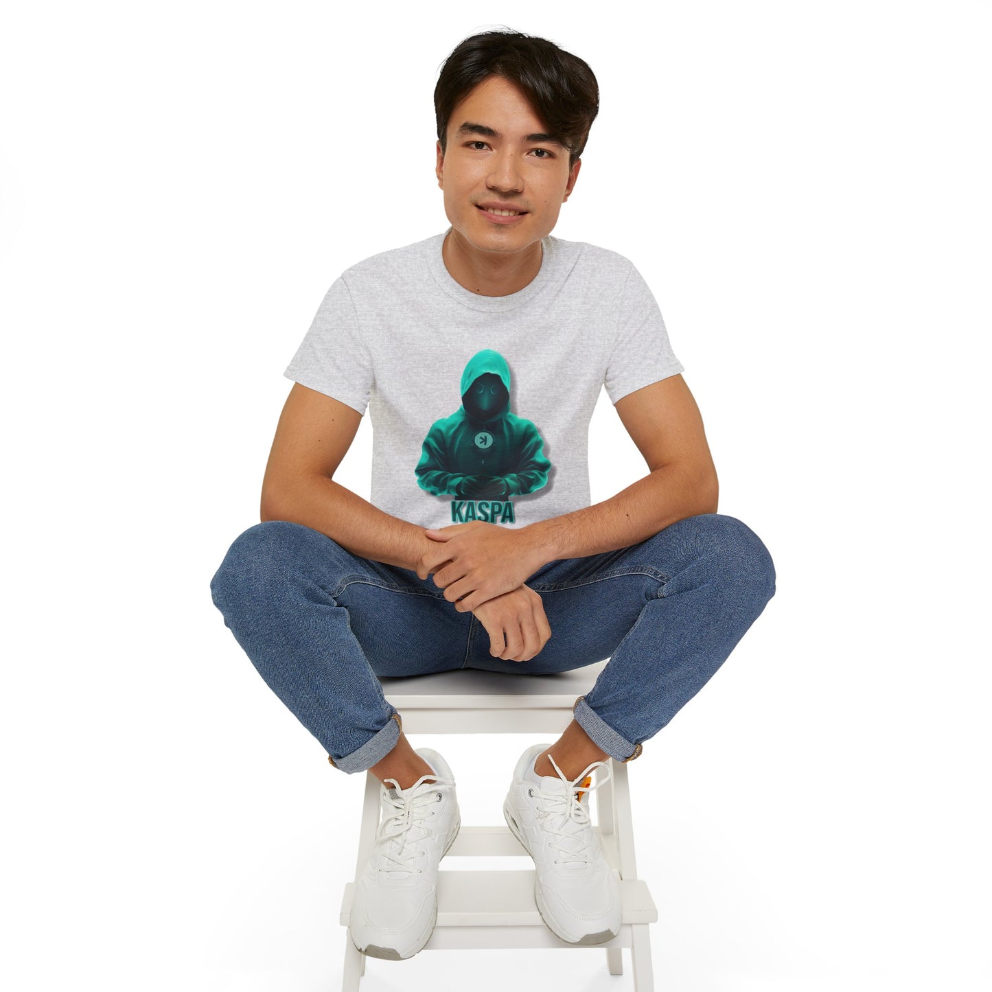 Kaspa Hooded Figure Heavyweight Soft Tee