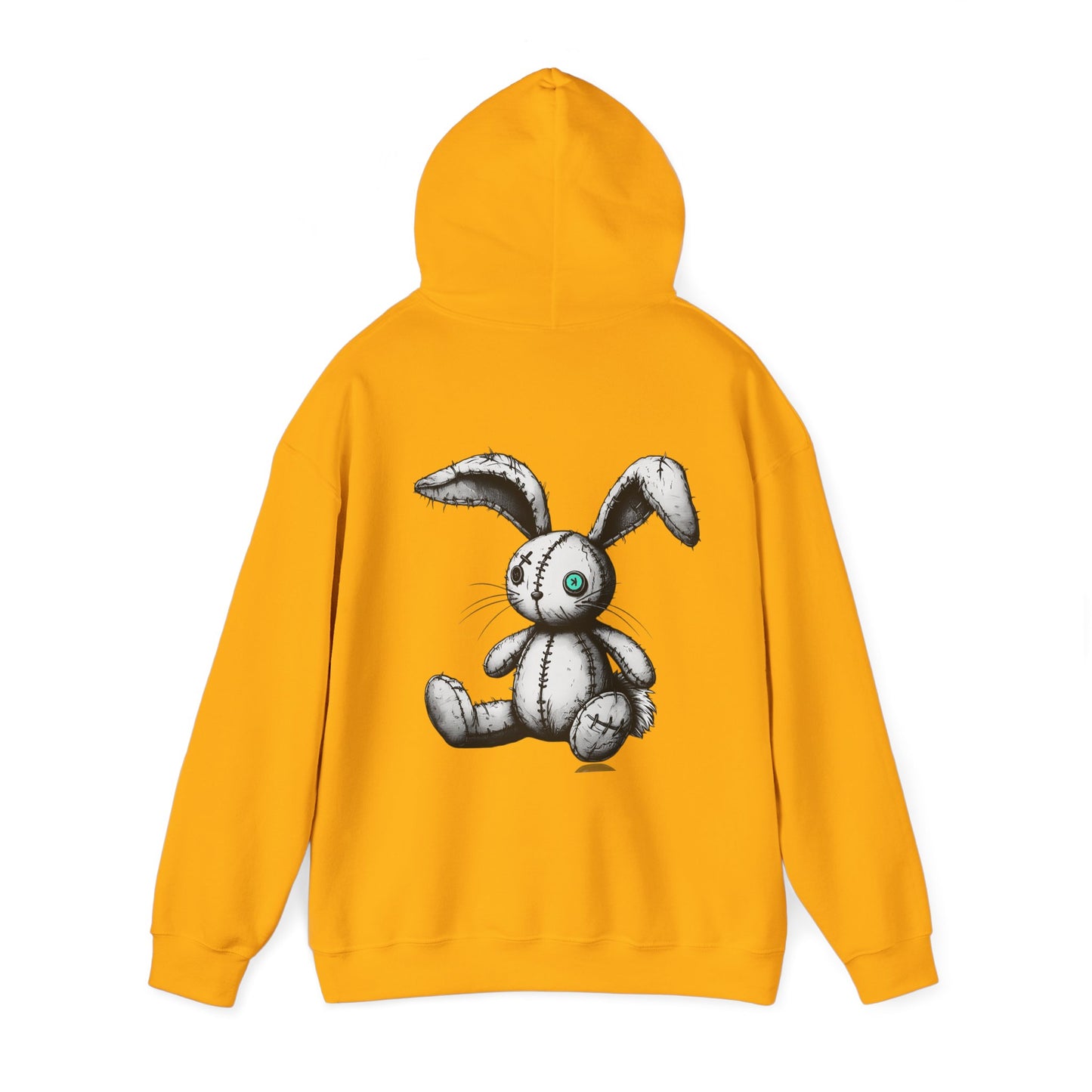 Kaspa Vintage Stuffed Bunny - Unisex Heavy Blend Pullover Hoodie