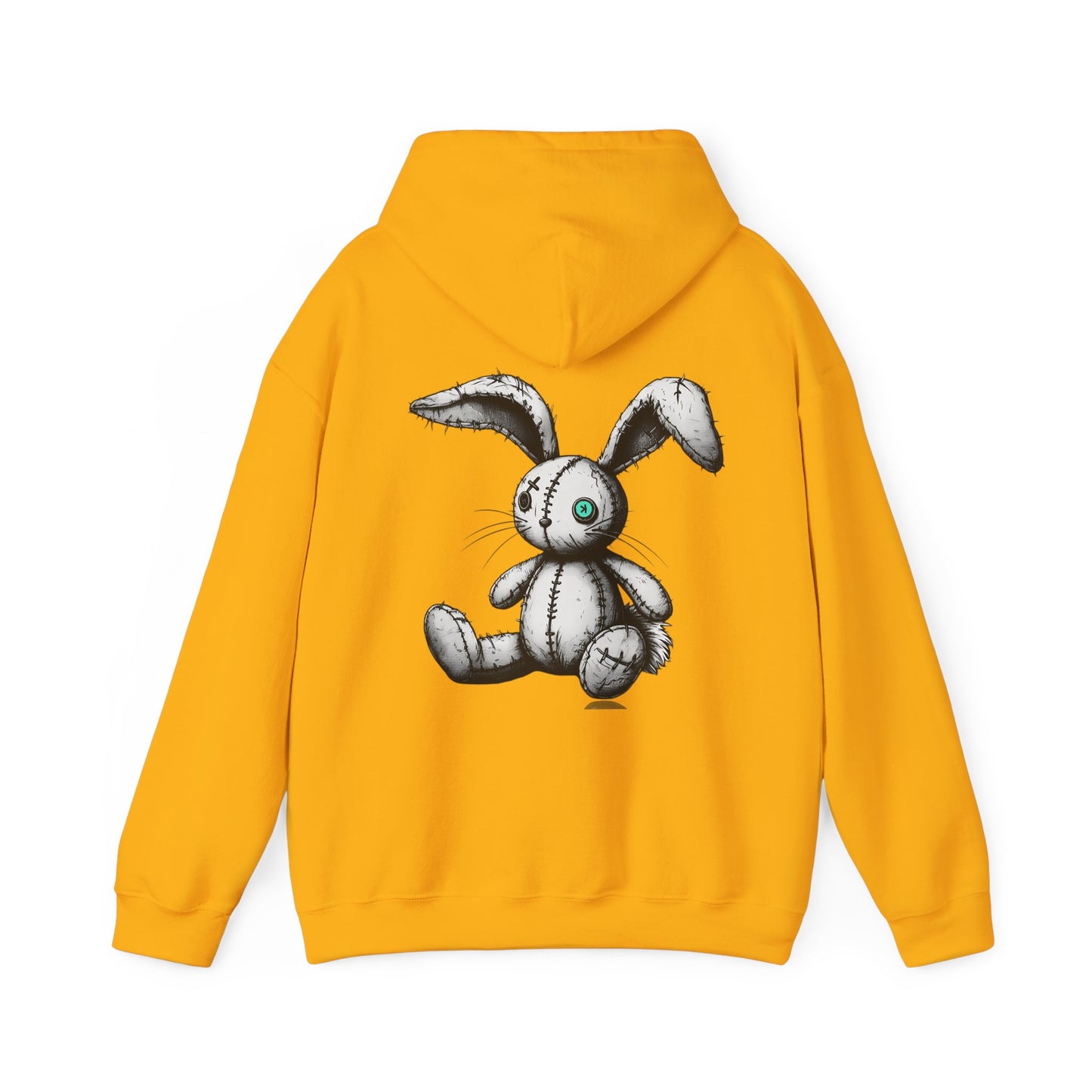 Kaspa Vintage Stuffed Bunny - Unisex Heavy Blend Pullover Hoodie