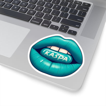 Kaspa Lips Stickers