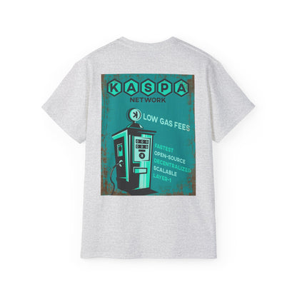 Kaspa Gas Fees Backside Heavyweight Soft Tee