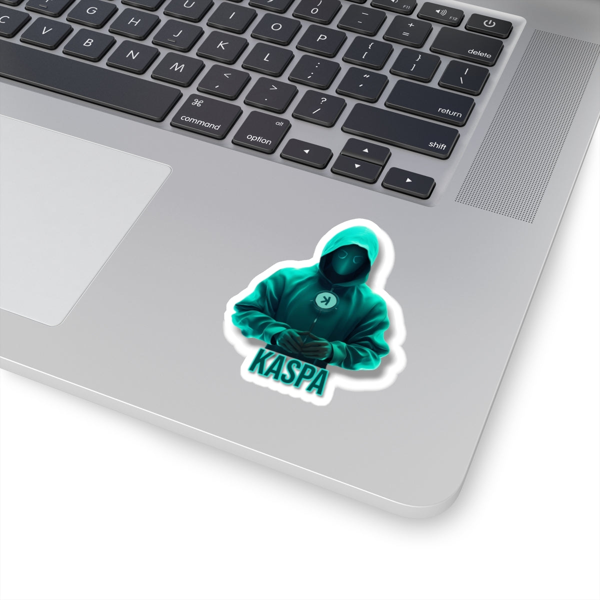 Kaspa Hooded Figure Sticker