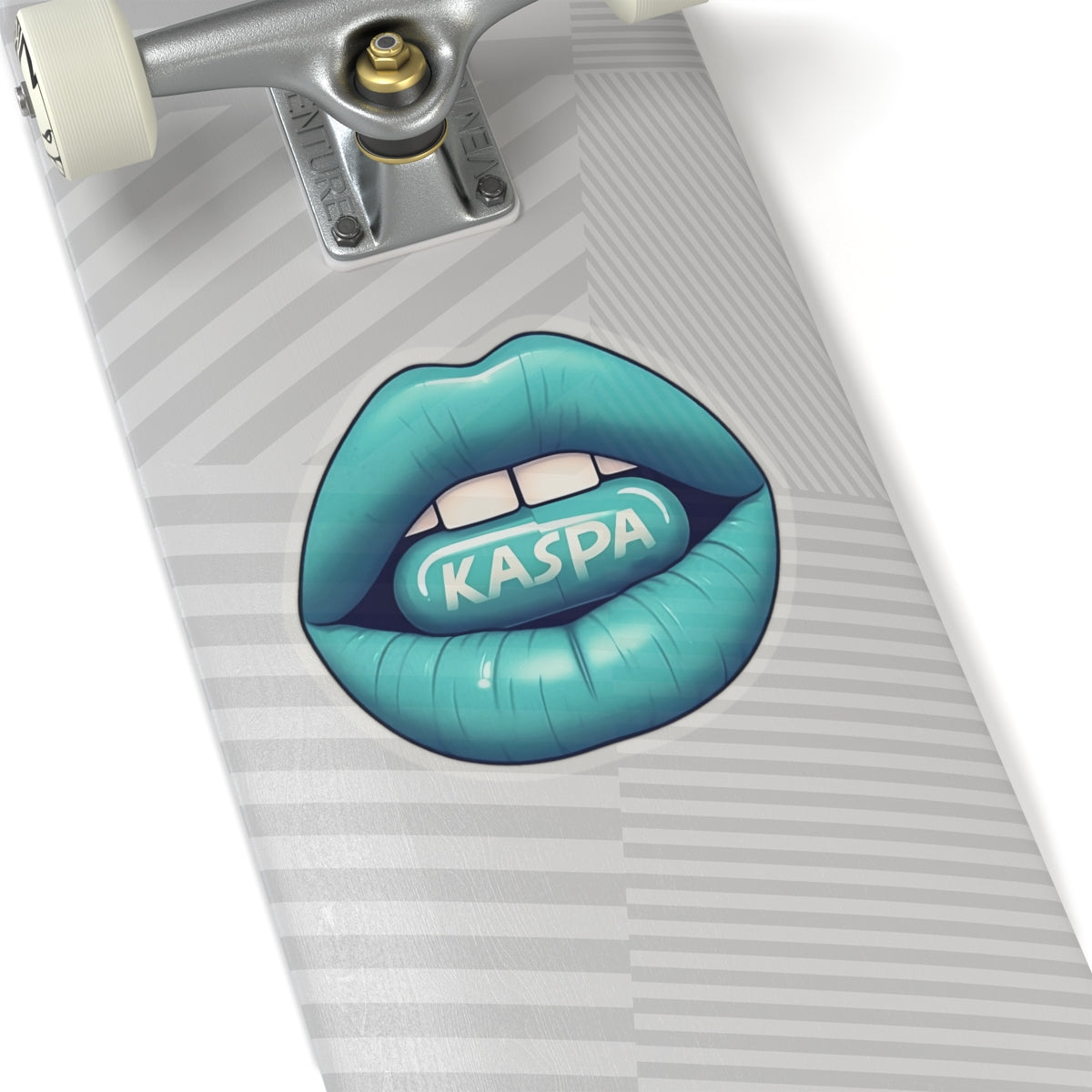 Kaspa Lips Stickers