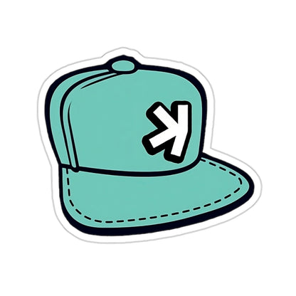 Kaspa Cap Sticker