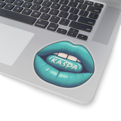 Kaspa Lips Stickers