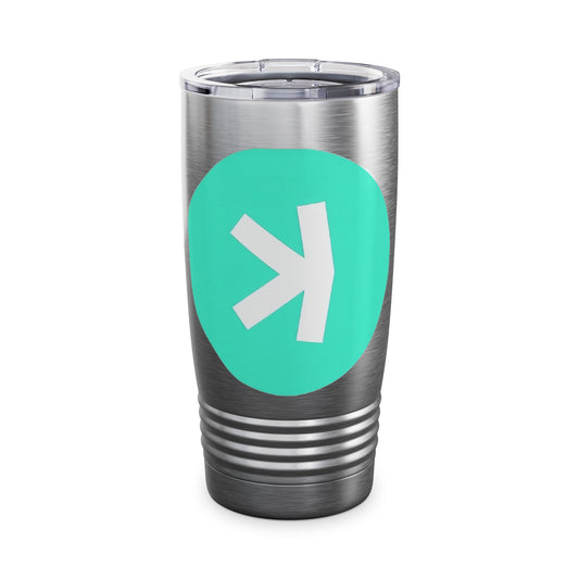 Kaspa Logo Ringneck Tumbler, 20oz