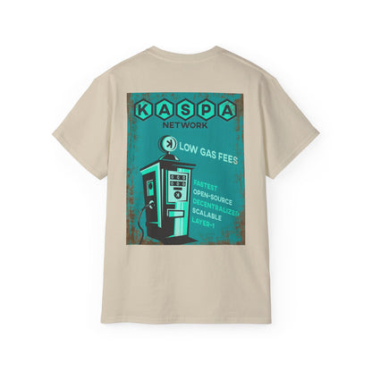 Kaspa Gas Fees Backside Heavyweight Soft Tee