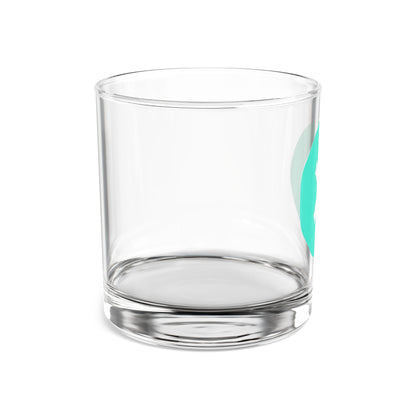 Kaspa Logo Rocks Glass, 10oz