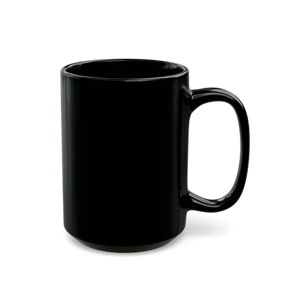 Kaspa Logo Black Mug (11oz, 15oz)