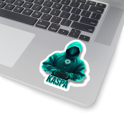 Kaspa Hooded Figure Sticker