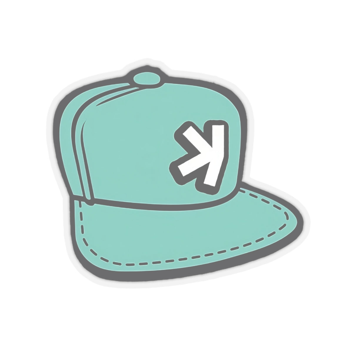 Kaspa Cap Sticker