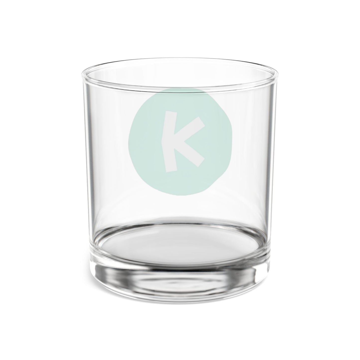 Kaspa Logo Rocks Glass, 10oz