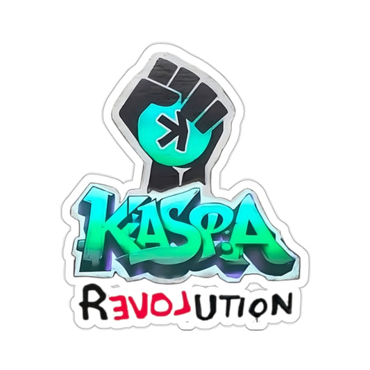 Kaspa Revolution Sticker