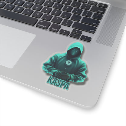 Kaspa Hooded Figure Sticker