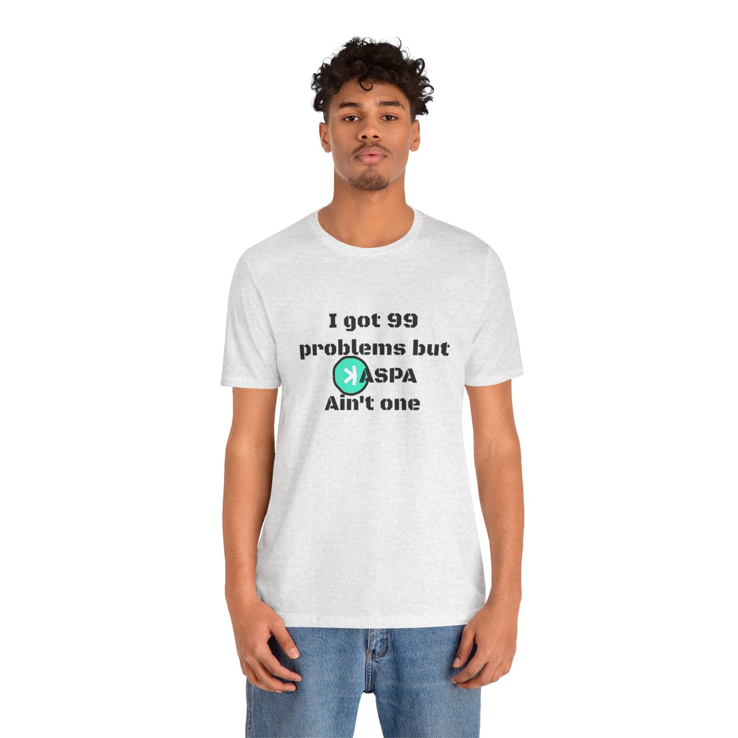 Kaspa 99 Problems lightweight Soft Tee