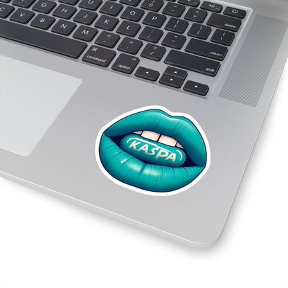 Kaspa Lips Stickers