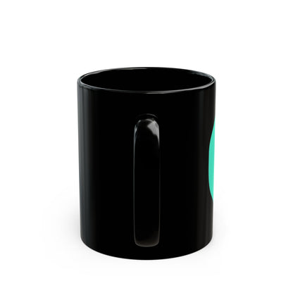 Kaspa Logo Black Mug (11oz, 15oz)